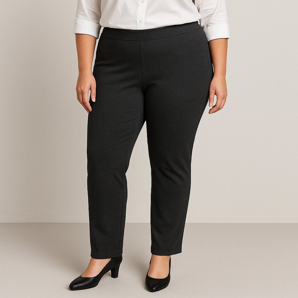 NYDJ‎ - Charcoal Gray Stretch Dress Pants womens size 16